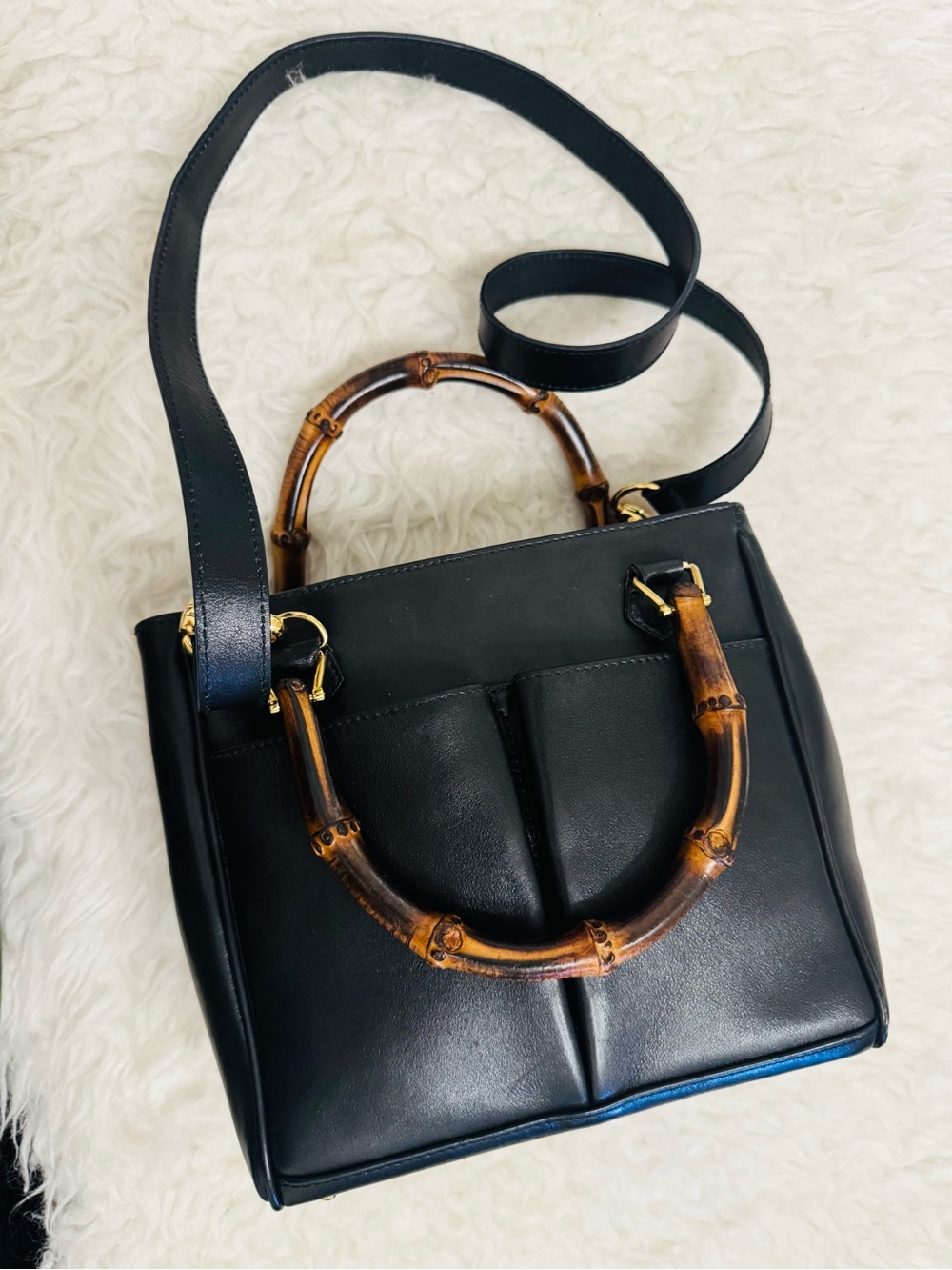 Gucci Diana Bamboo Mini Satchel Bag
